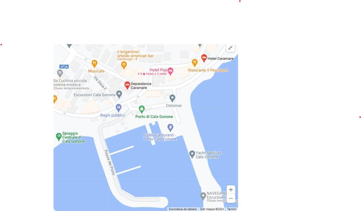 Depandance Caramare Otel Cala Gonone Dış mekan fotoğraf